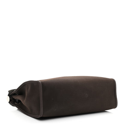 Hermes Toile H Berline Vache Hunter Herbag Zip 31 PM Ebene Black 5 of 15
