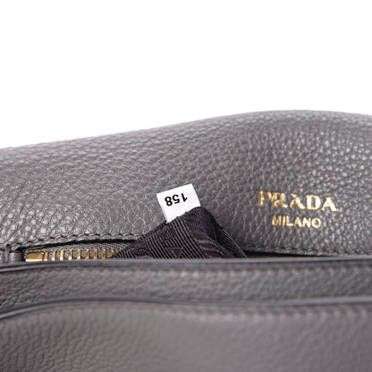 Prada Vitello Daino Crossbody Flap Marmo 9 of 12