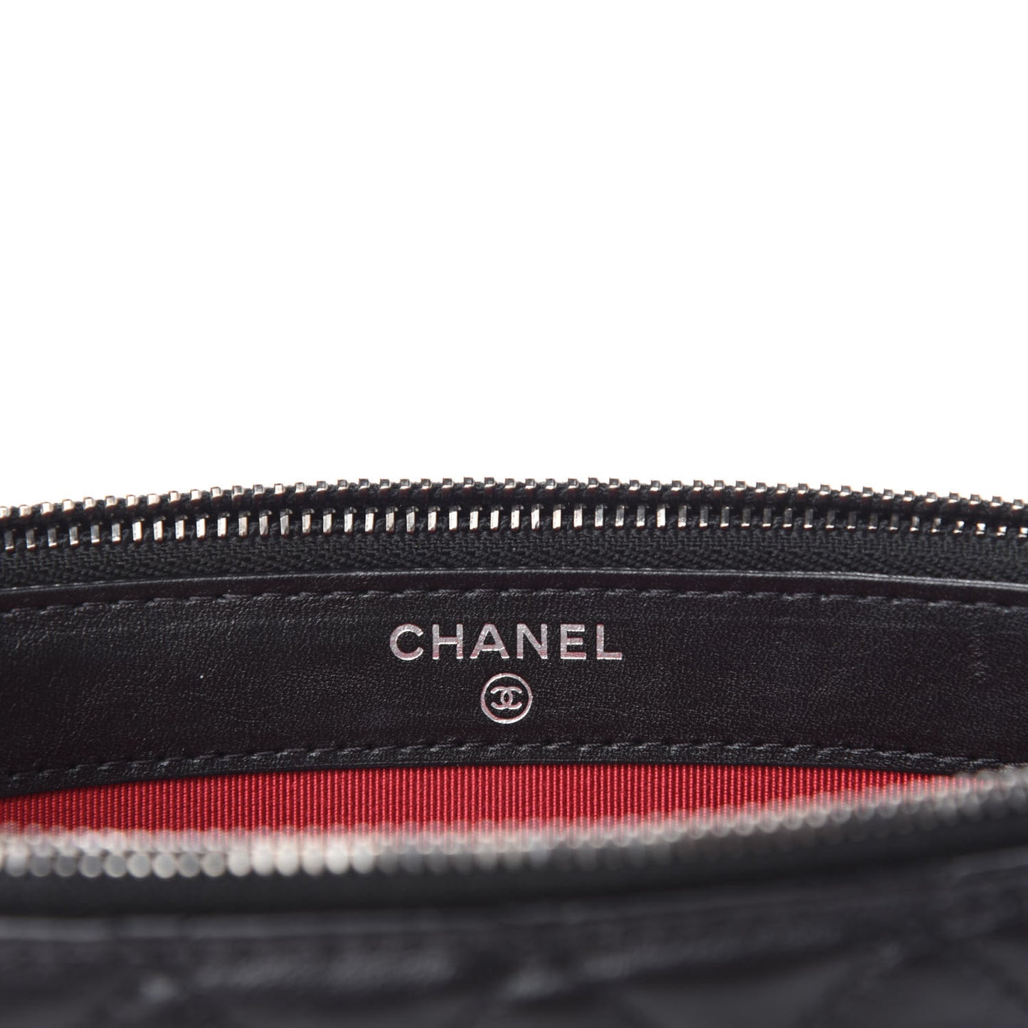 Aged Calfskin Quilted Small Gabrielle Clutch With Chain Black