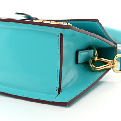 Jacquemus Smooth Calfskin Le Chiquito Boucle Moyen Turquoise 9 of 11