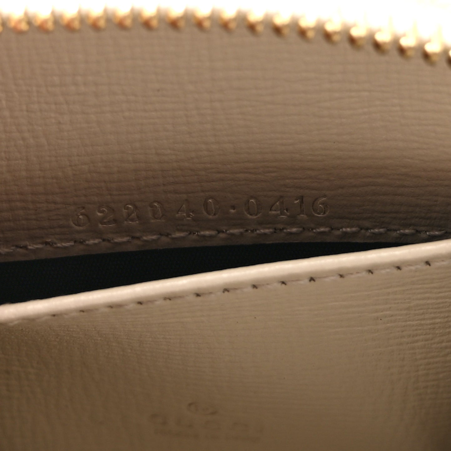 GG Supreme Monogram Azalea Calfskin Horsebit 1955 Coin Case Beige Mystic White