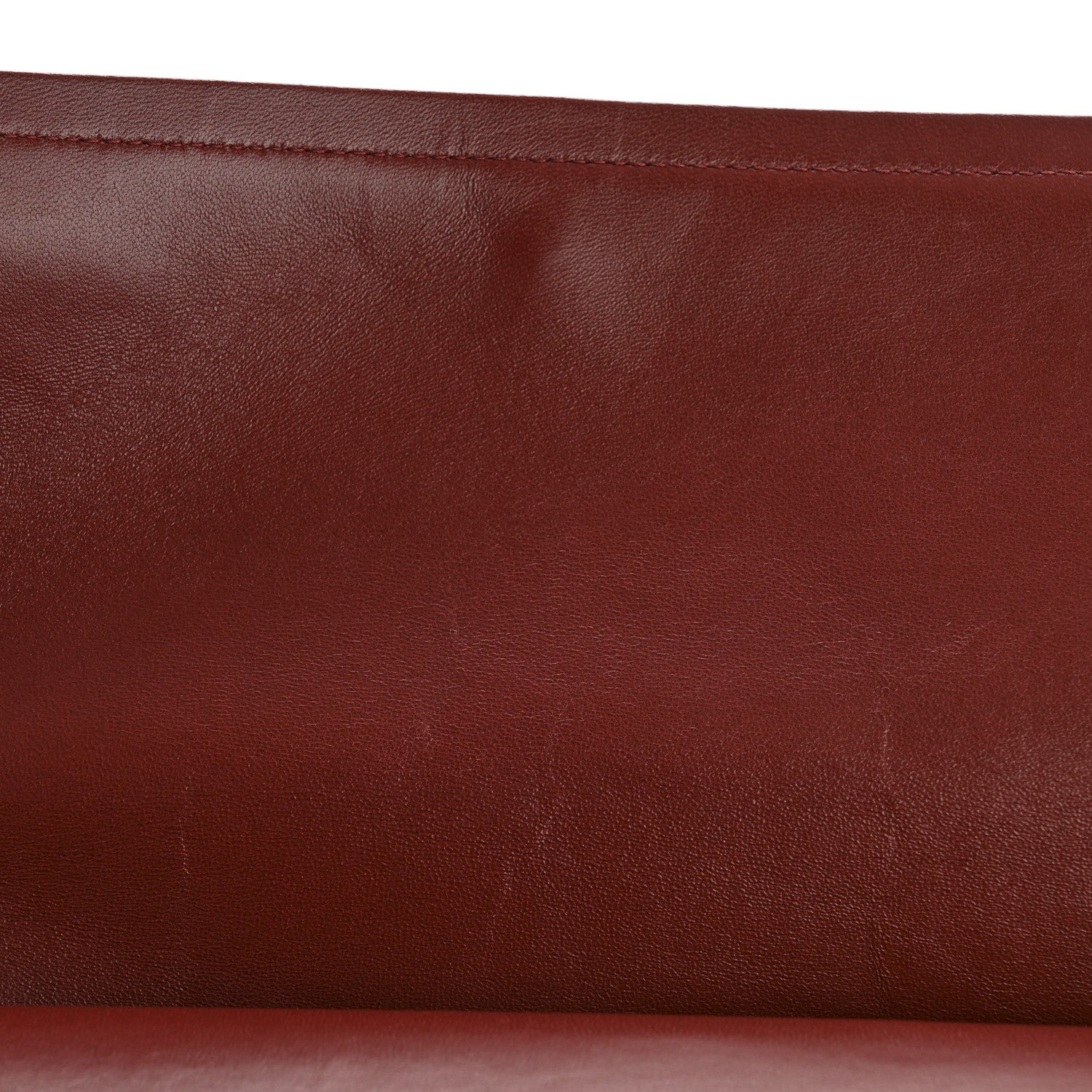 Chanel Lambskin Quilted Jumbo Double Flap Burgundy 11 of 14
