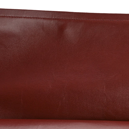Chanel Lambskin Quilted Jumbo Double Flap Burgundy 11 of 14