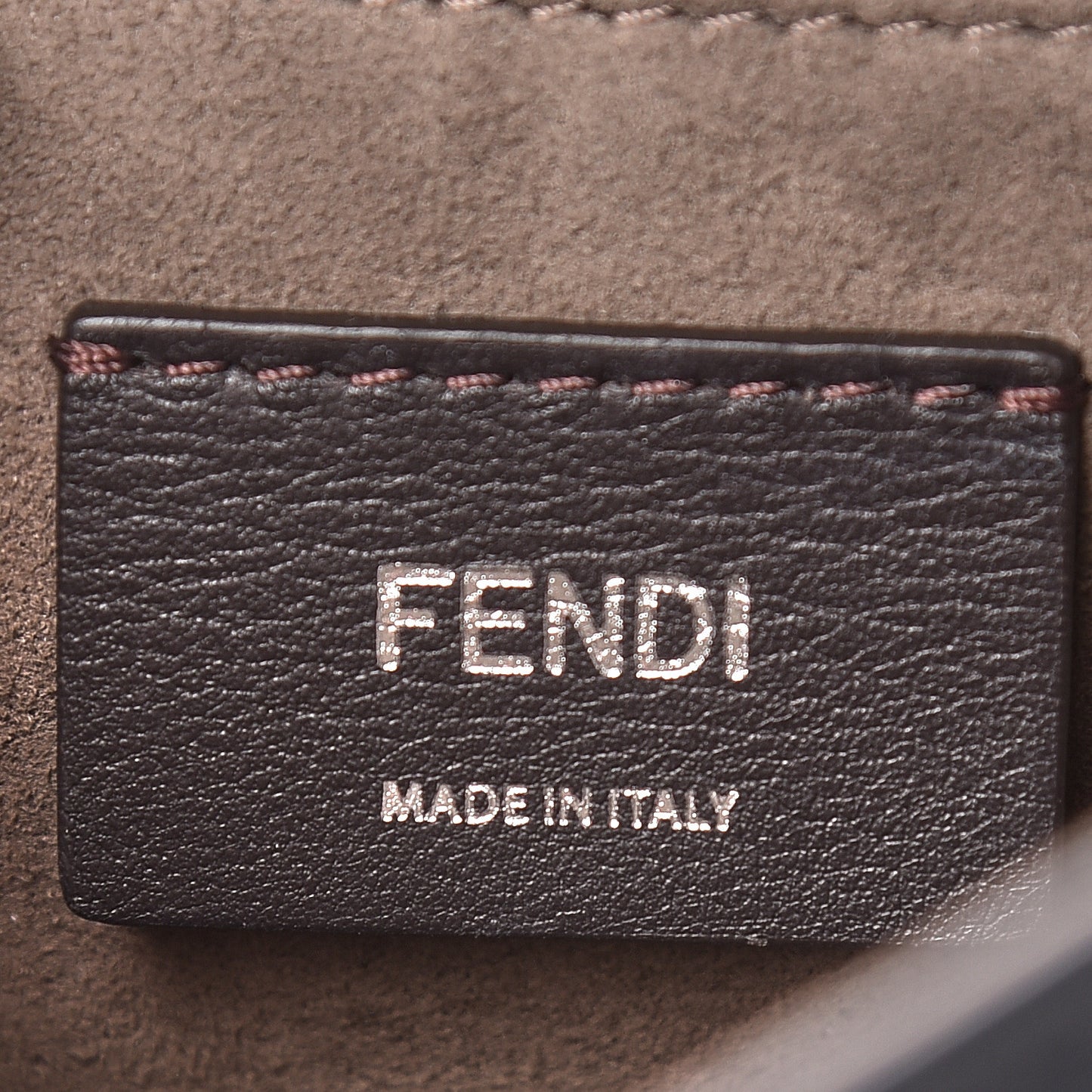 Vitello Century Opaco F is Fendi Small Kan I Shoulder Bag Black