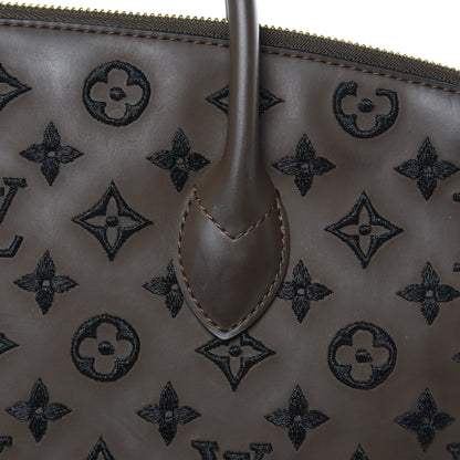 Louis Vuitton Monogram Addiction Vertical Lockit MM Brown 15 of 18