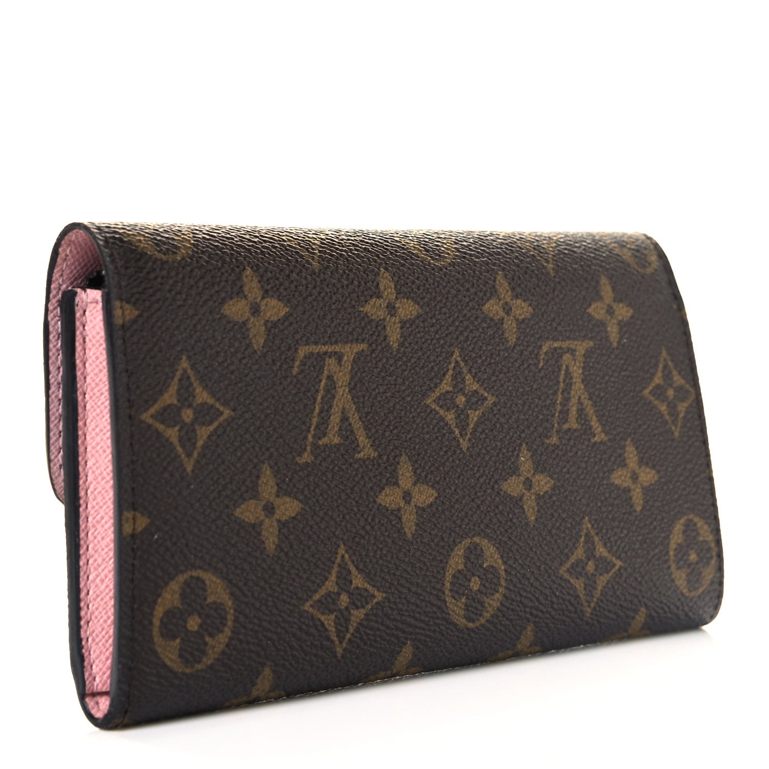 Louis Vuitton Monogram Emilie Wallet Rose Ballerine 3 of 7