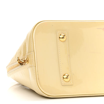 Louis Vuitton Vernis Alma PM Blanc Corail 9 of 21