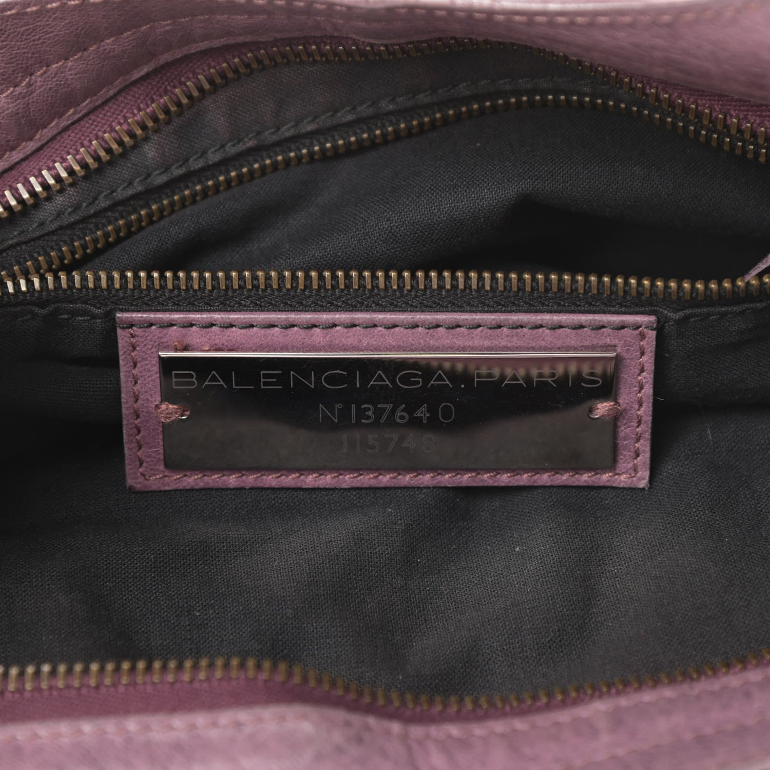 Balenciaga Agneau Classic Hardware City Murier 6 of 19