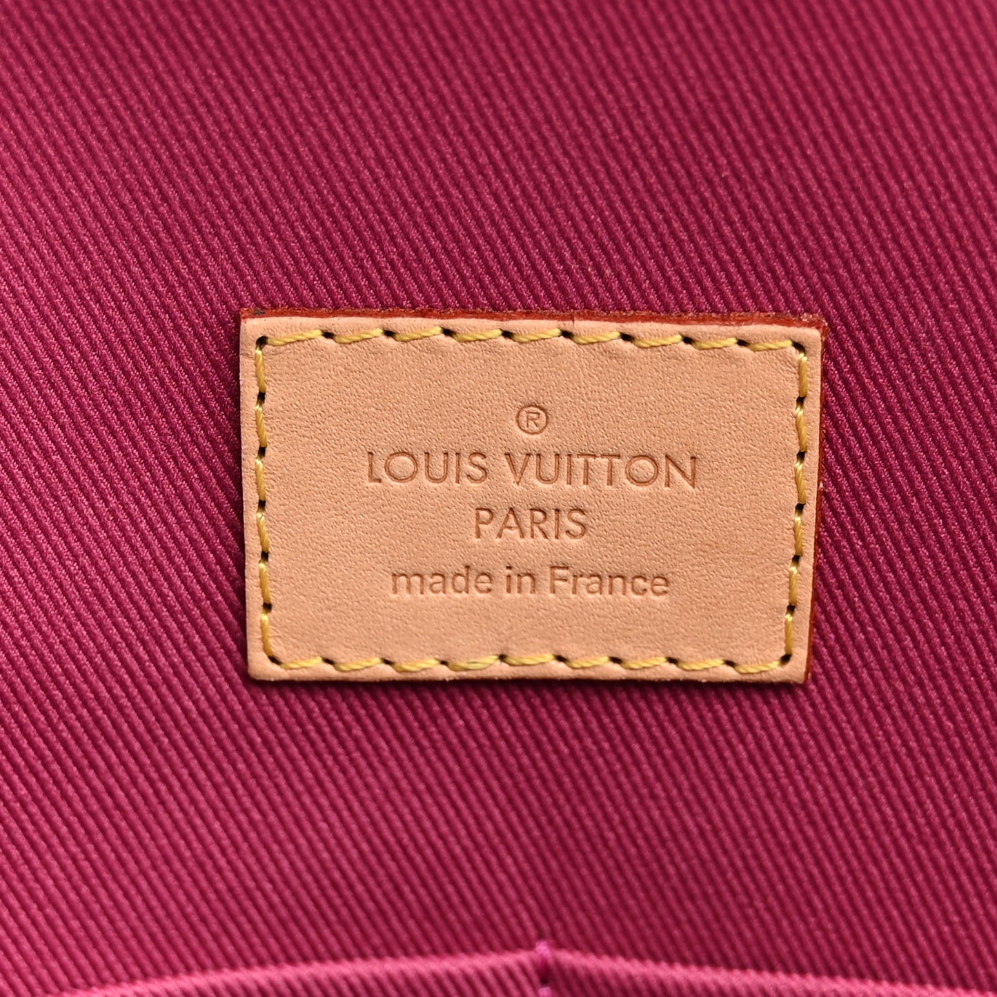 Monogram Cluny BB Bordeaux Fuchsia