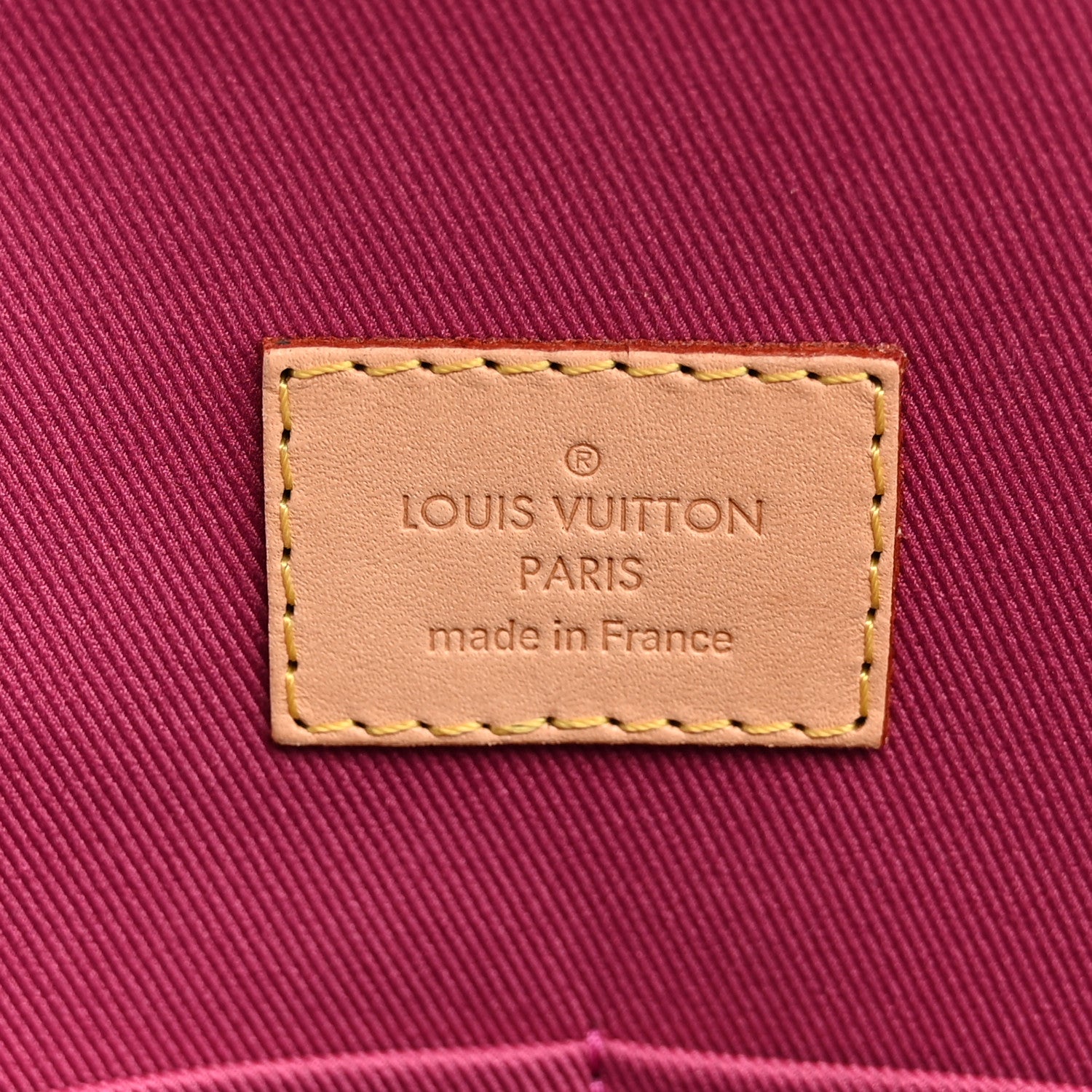 Louis Vuitton Monogram Cluny BB Bordeaux Fuchsia 6 of 9