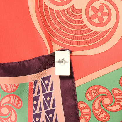 Hermes Silk Geometrie Cretoise Scarf 90 6 of 6