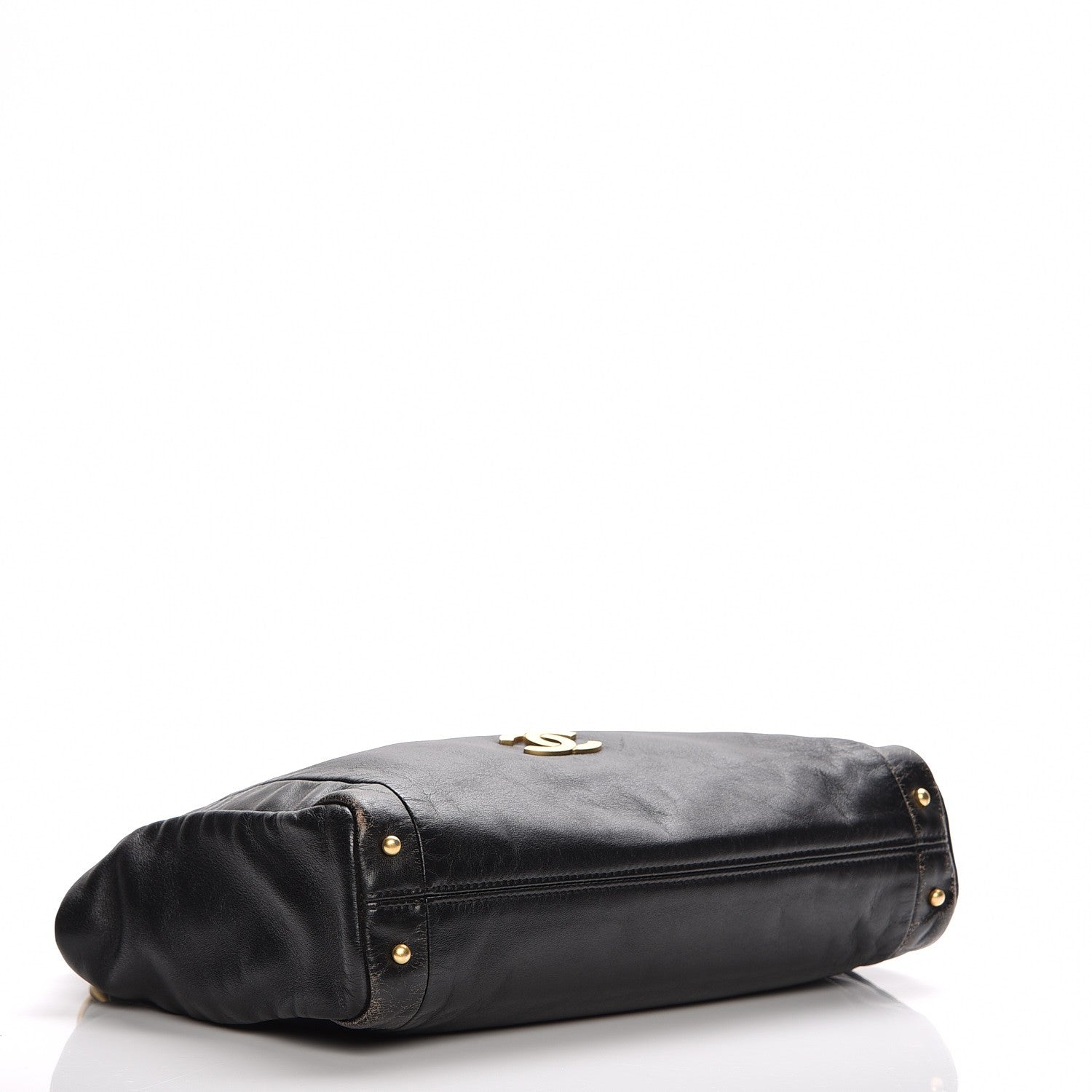 Chanel Lambskin Small Olsen Shoulder Bag Black 4 of 17