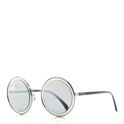 Chanel Round Sunglasses 4226 Black 1 of 7