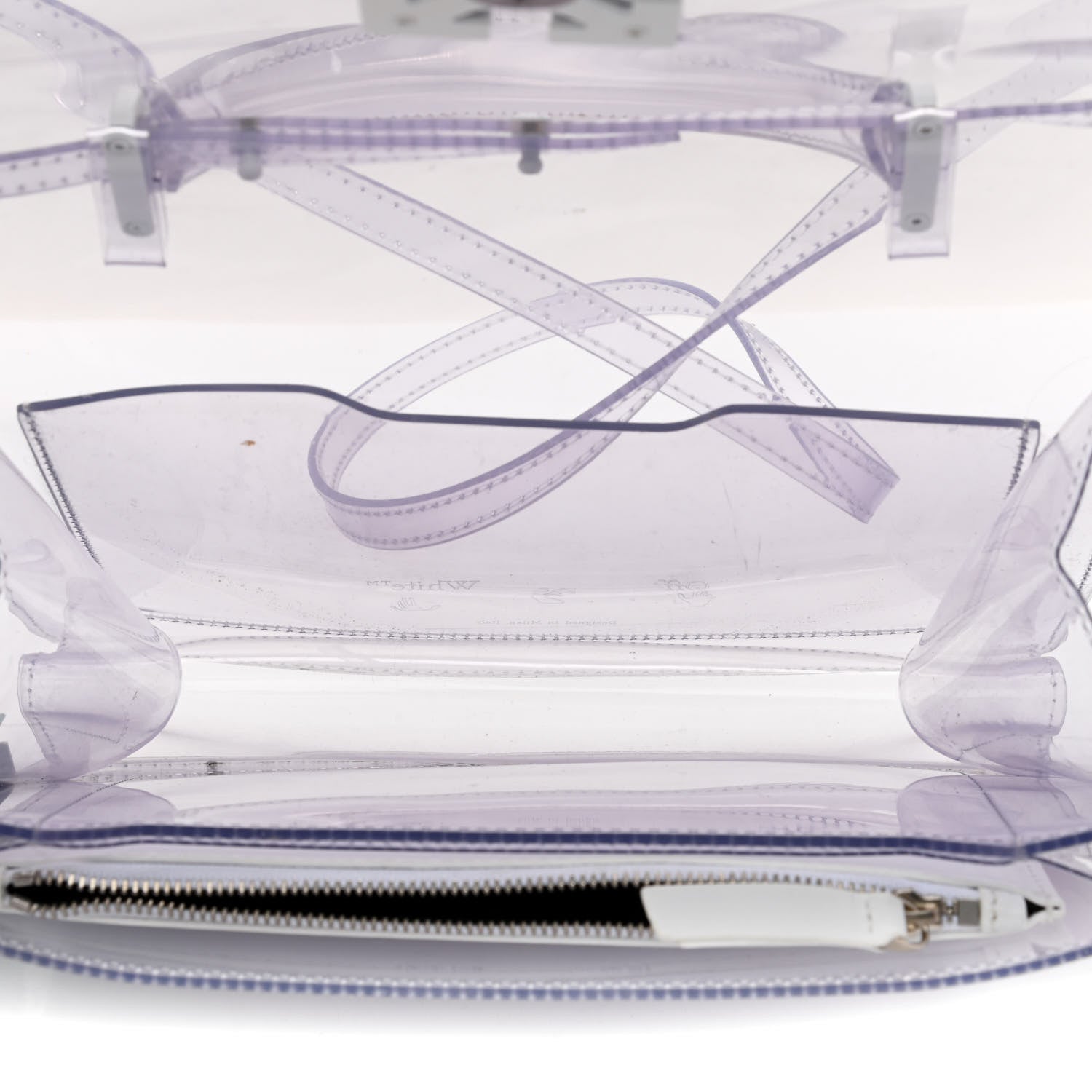 Off-White Transparent Jitney 2.8 Shoulder Bag 8 of 11