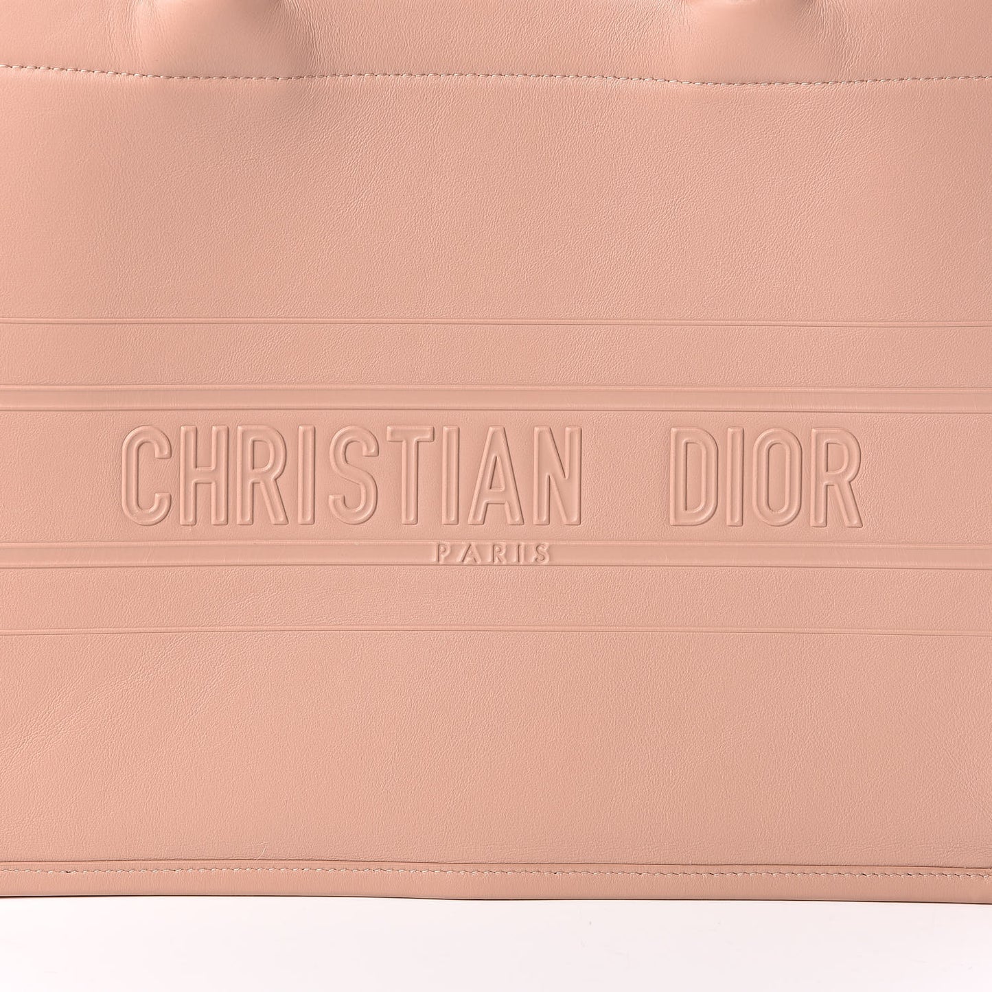 Calfskin Embossed Medium Book Tote Rose de Vents