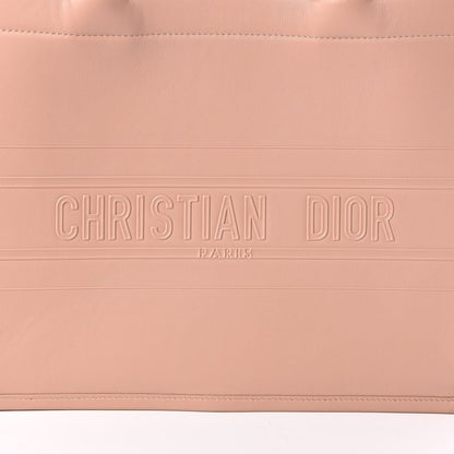 Christian Dior Calfskin Embossed Medium Book Tote Rose de Vents 10 of 11