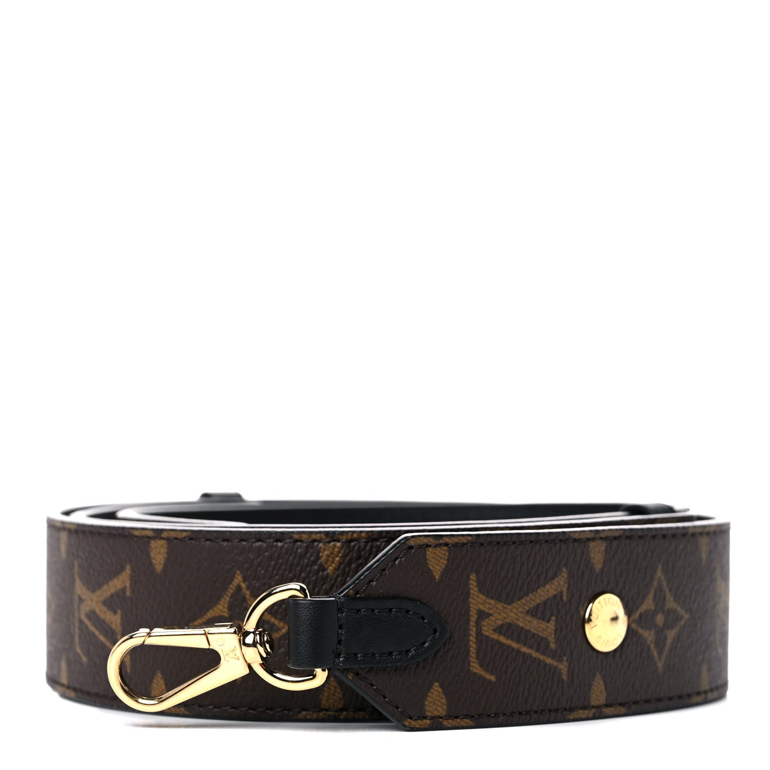 Louis Vuitton Monogram Adjustable Bandouliere Shoulder Strap Black 1 of 4