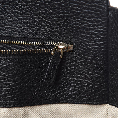 Gucci Pebbled Calfskin Medium Swing Tote Black 7 of 10