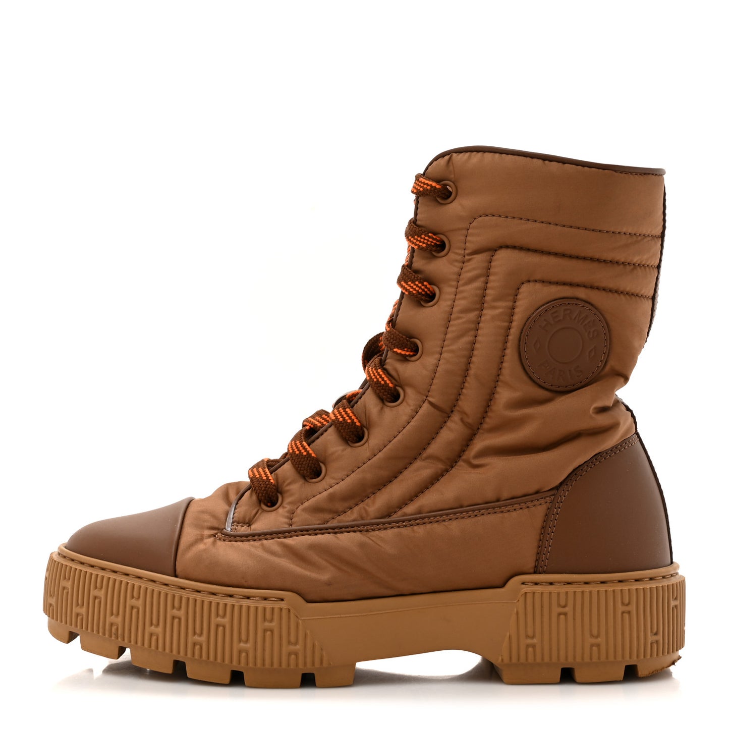 Calfskin Parachute Fresh Ankle Boots 38 Brun Amourette