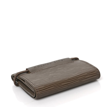 Louis Vuitton Epi Porte-Monnaie Elastique Wallet Pepper 4 of 6