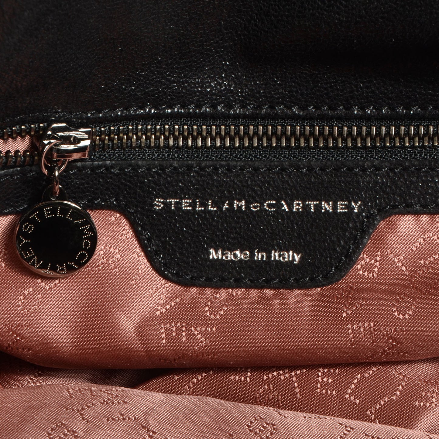 Faux Leather Shaggy Deer Big Falabella Black