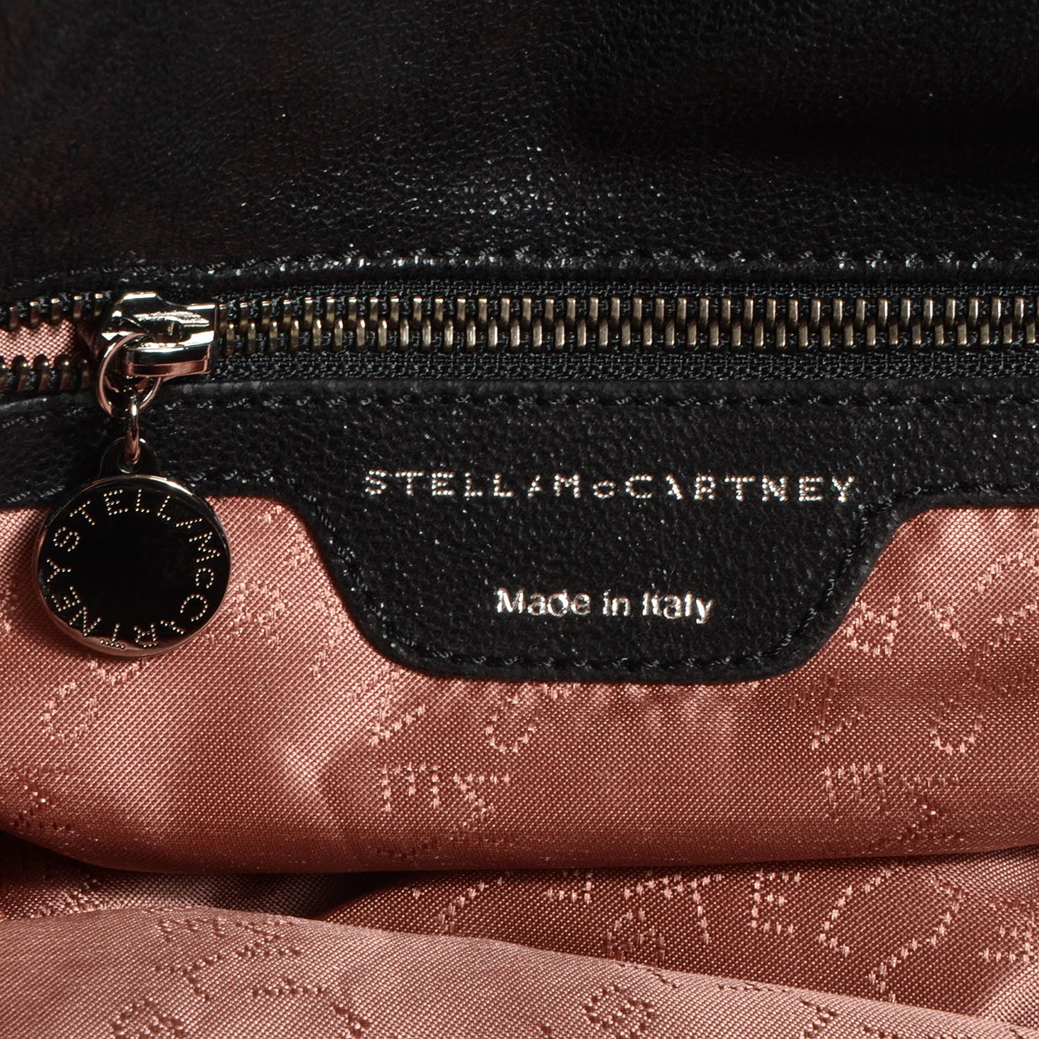 Stella McCartney Faux Leather Shaggy Deer Big Falabella Black 7 of 10