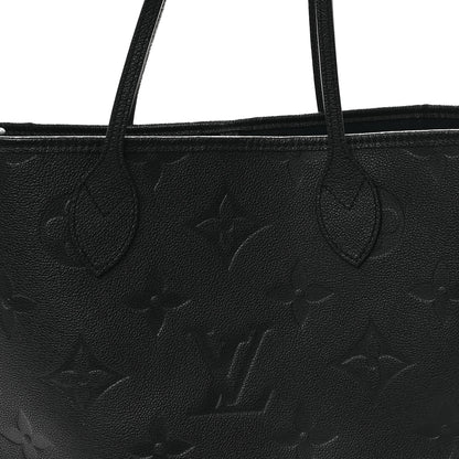 Louis Vuitton Empreinte Monogram Giant Neverfull MM Black 6 of 11