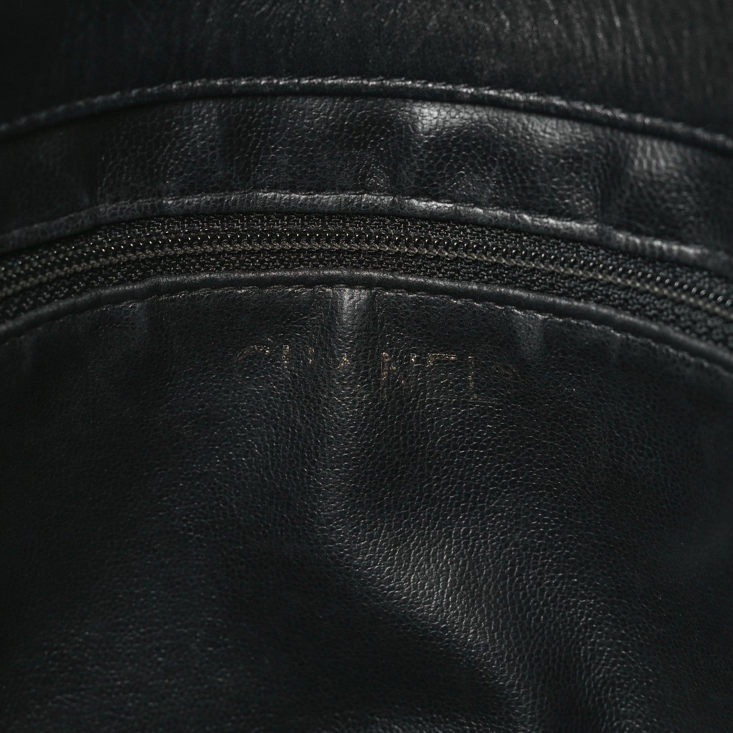 Chanel Lambskin Quilted Shopping Tote Black 6 of 9