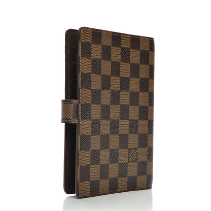 Louis Vuitton Damier Ebene Medium Ring Agenda Cover 3 of 7