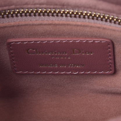Christian Dior Velvet Mini Lady Dior Pink 8 of 10