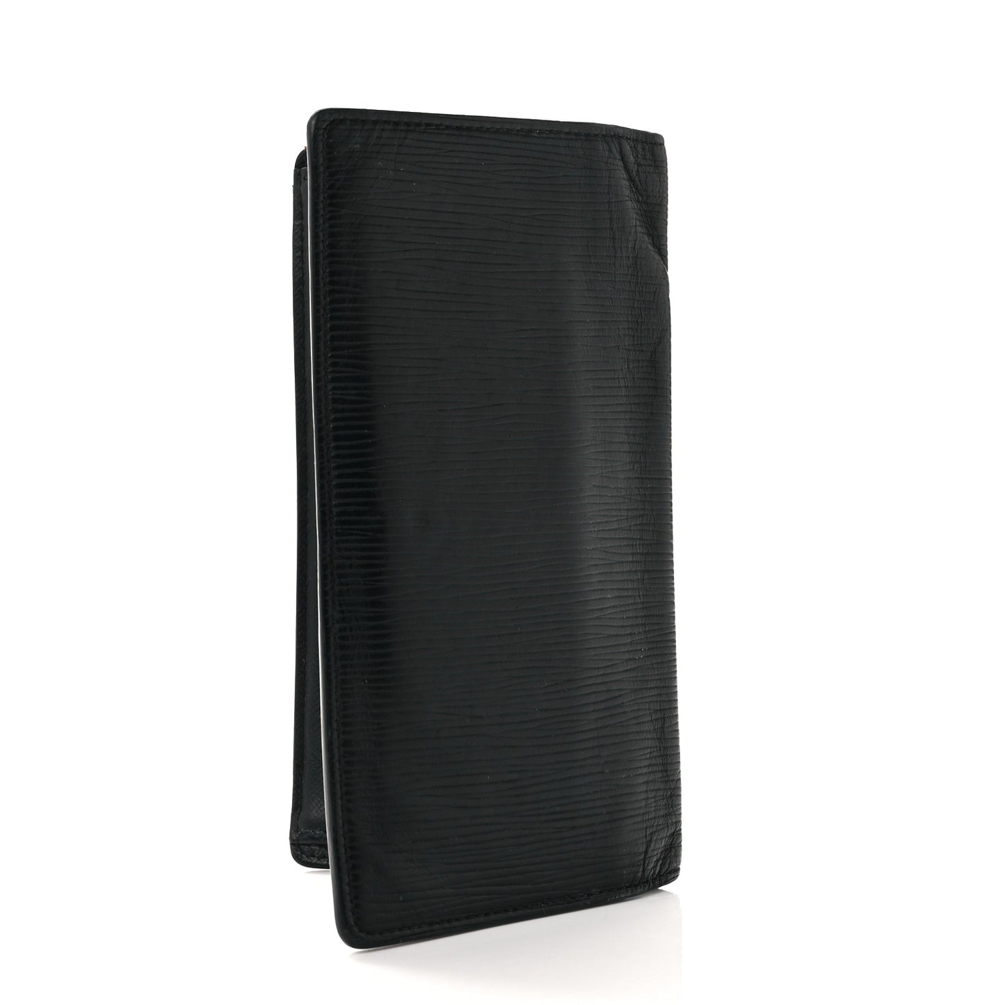 Epi LV Circle Brazza Wallet Black