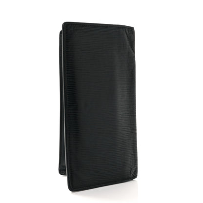 Louis Vuitton Epi LV Circle Brazza Wallet Black 3 of 8