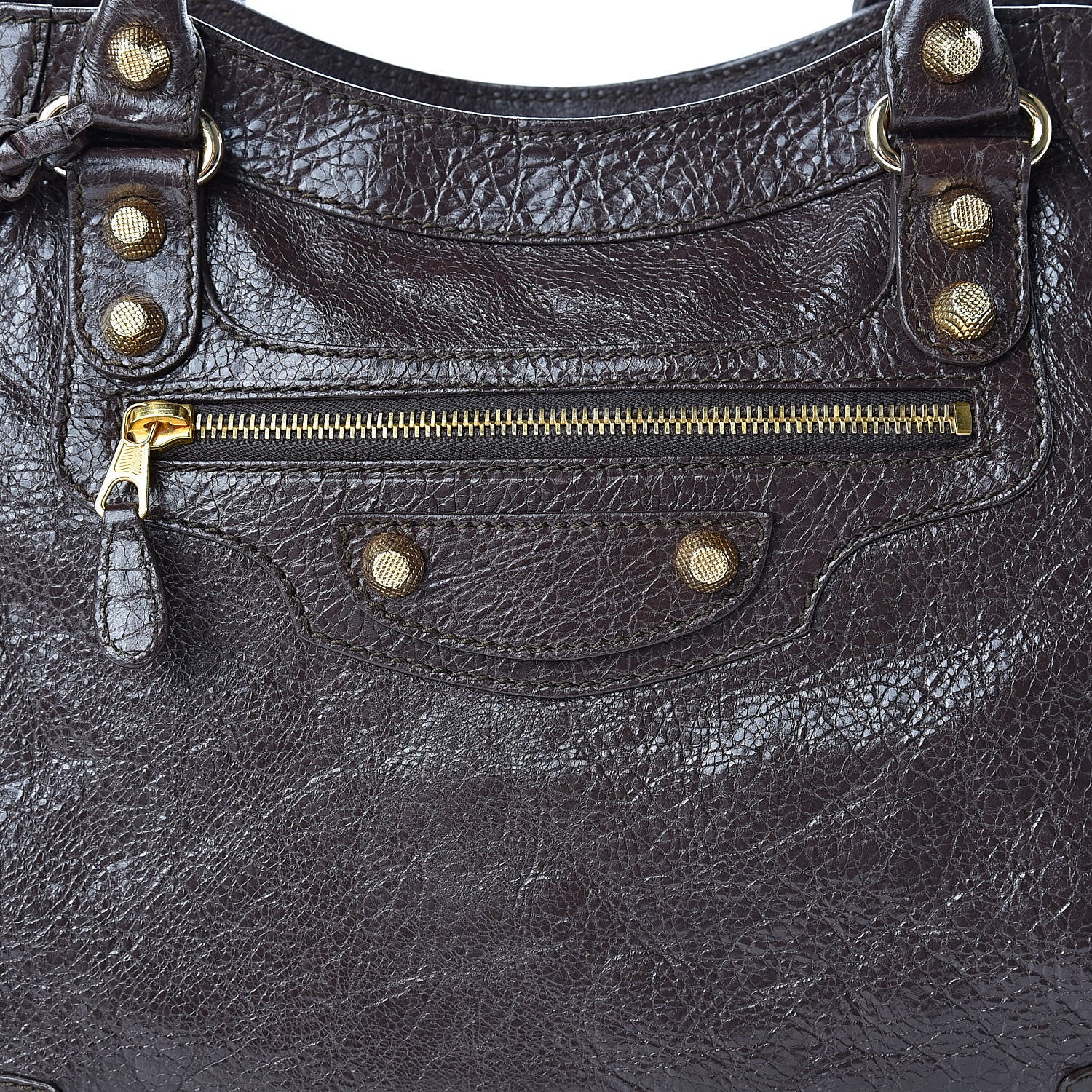 Balenciaga Agneau Giant 12 Gold Hardware Velo Charbon 8 of 12