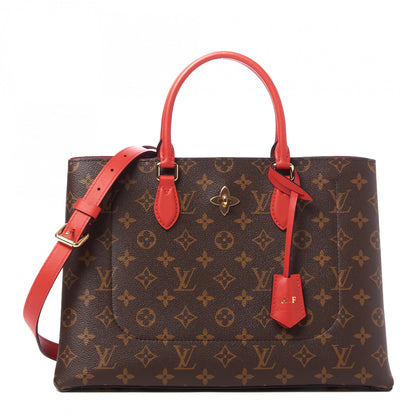 Louis Vuitton Monogram Flower Tote Coquelicot 1 of 9