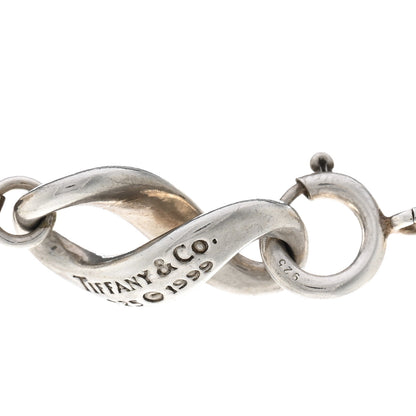 Tiffany Sterling Silver Pearl Infinity Necklace 4 of 4
