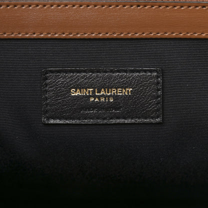 Saint Laurent Calfskin Small Manhattan Shopper Tote Brick 6 of 12