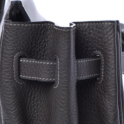 Hermes Taurillon Clemence Birkin 35 Graphite 13 of 33