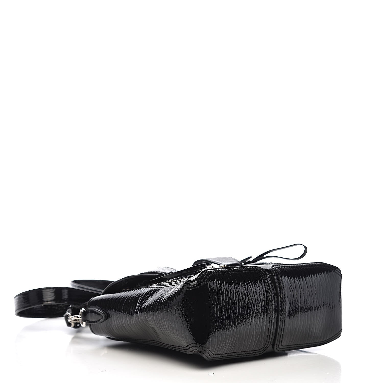 3.1 Phillip Lim 3.1 Textured Patent Mini Pashli Satchel Black 4 of 10