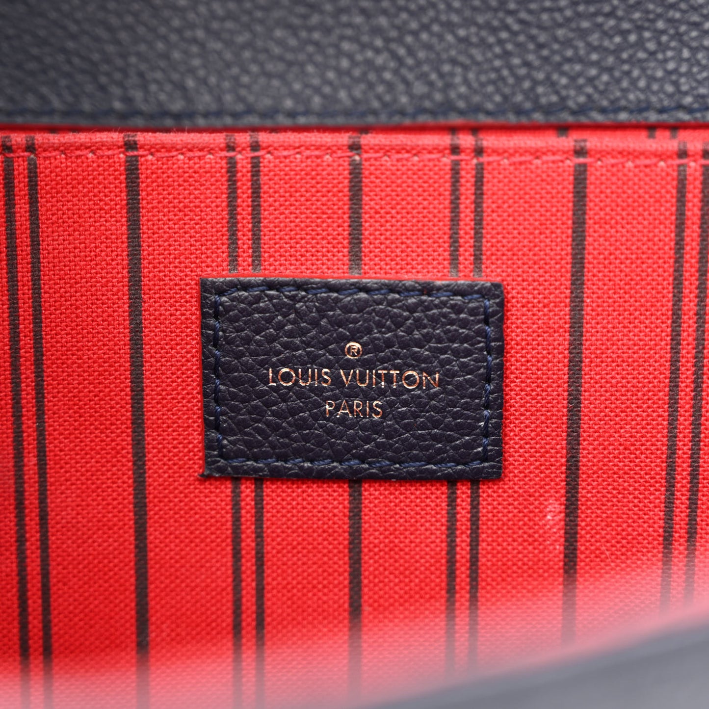 Empreinte Pochette Metis Marine Rouge