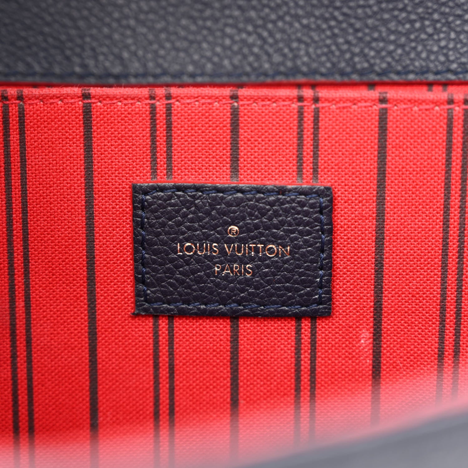 Louis Vuitton Empreinte Pochette Metis Marine Rouge 6 of 12