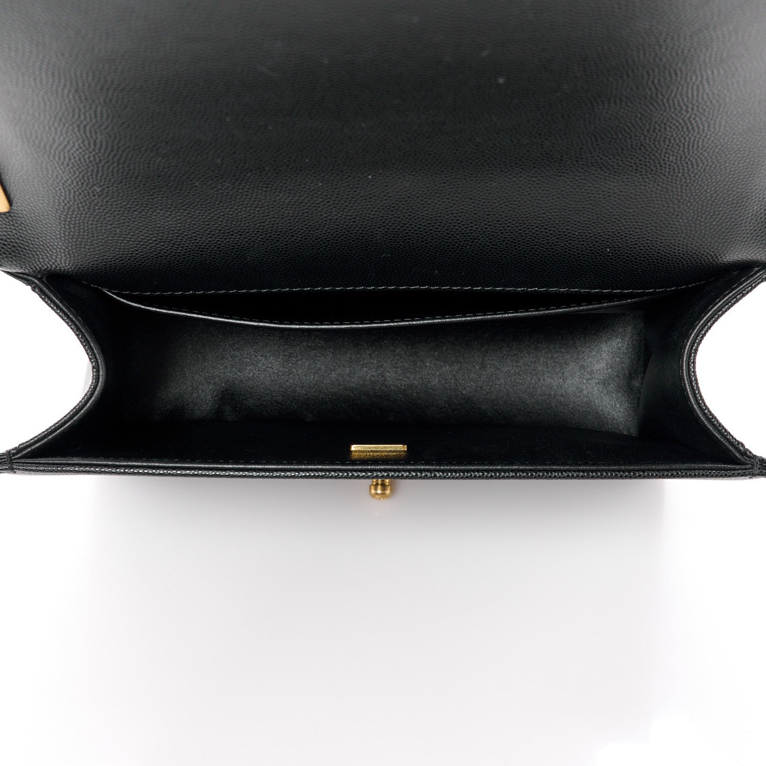 Chanel Caviar Quilted Medium Boy Flap Black 5 of 13