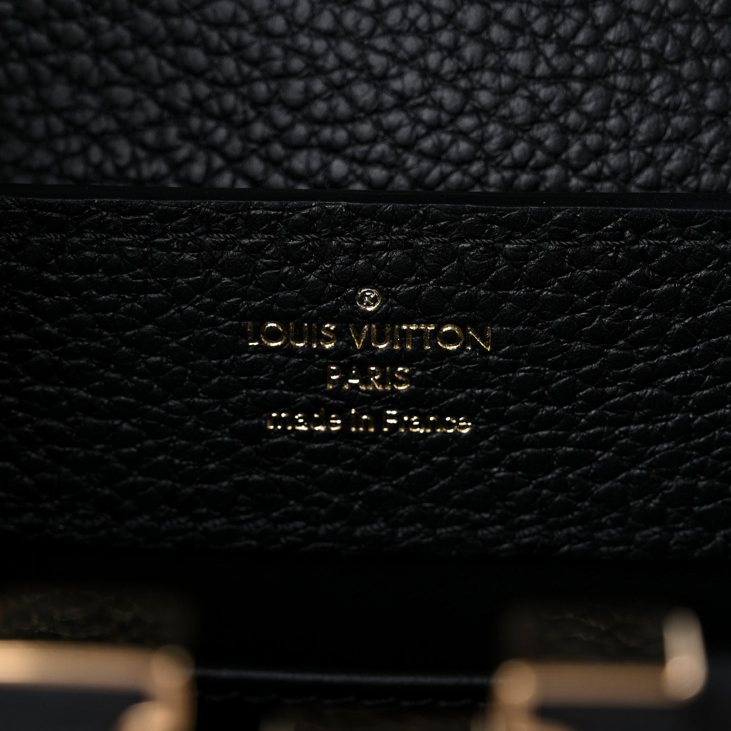 Taurillon Mini Capucines Black