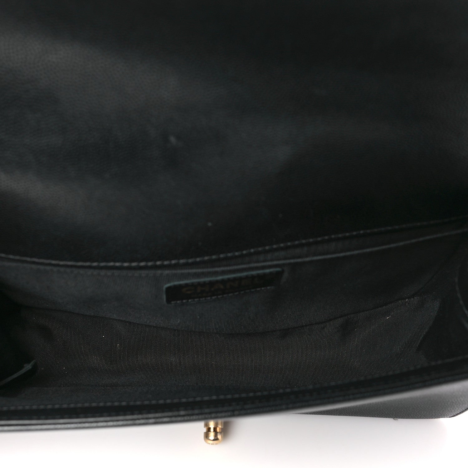 Chanel Caviar Quilted Medium Boy Flap Black 5 of 12