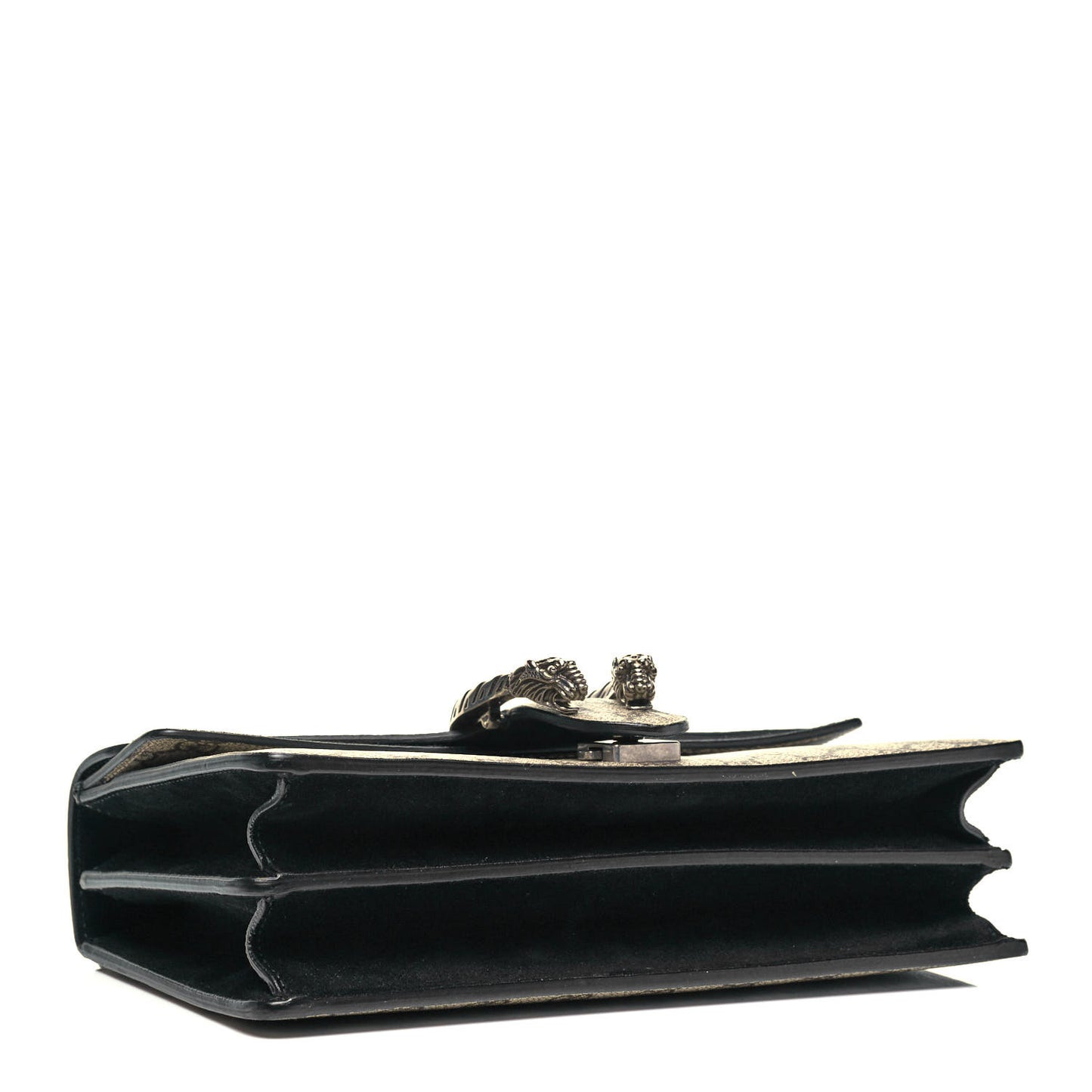 GG Supreme Monogram Small Dionysus Shoulder Bag Black