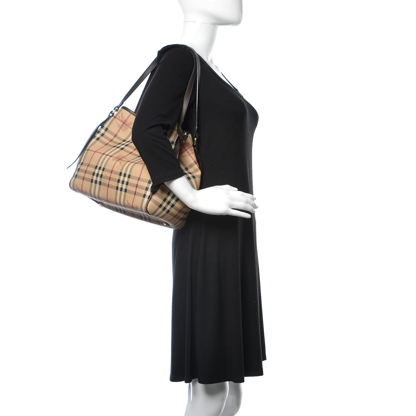 Haymarket Check Small Canterbury Tote Black