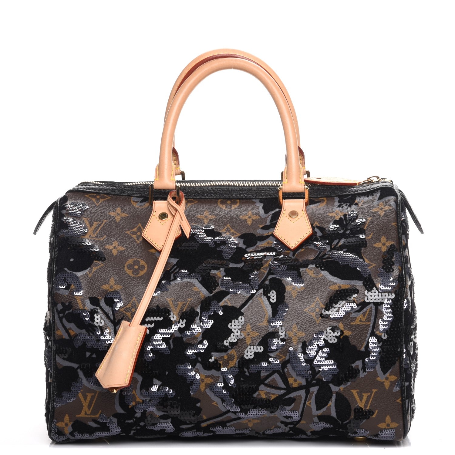 Louis Vuitton Monogram Fleur De Jais Sequins Speedy 30 1 of 7
