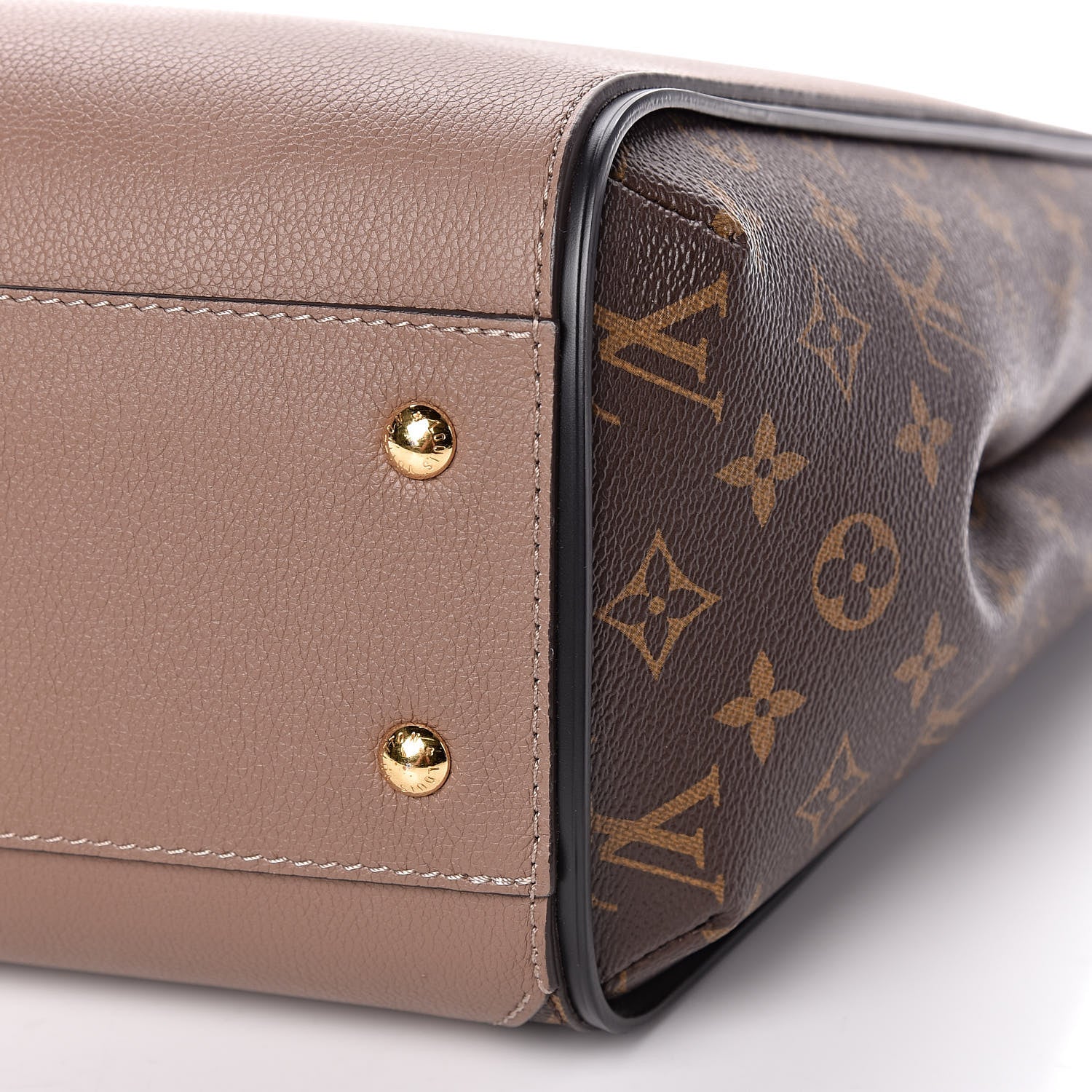 Louis Vuitton Calfskin Monogram Kimono Tote Taupe Glace 11 of 11