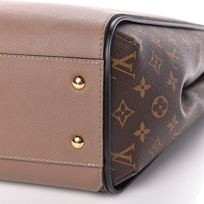 Louis Vuitton Calfskin Monogram Kimono Tote Taupe Glace 11 of 11