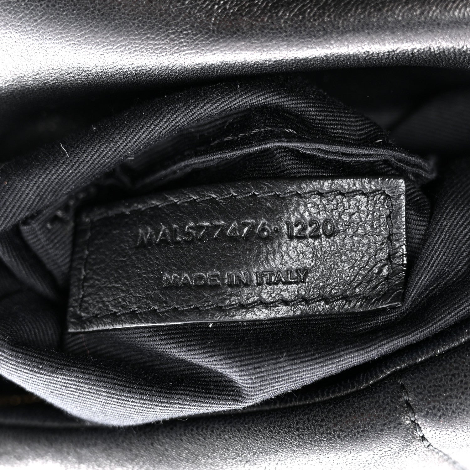 Saint Laurent Lambskin Quilted Small Loulou Puffer Monogram Chain Satchel Black 7 of 12
