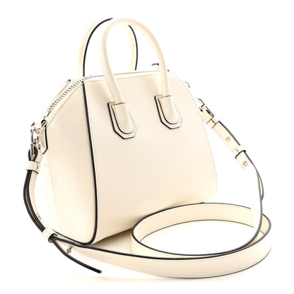 Givenchy Shiny Lord Calfskin Mini Antigona Ivory 3 of 10